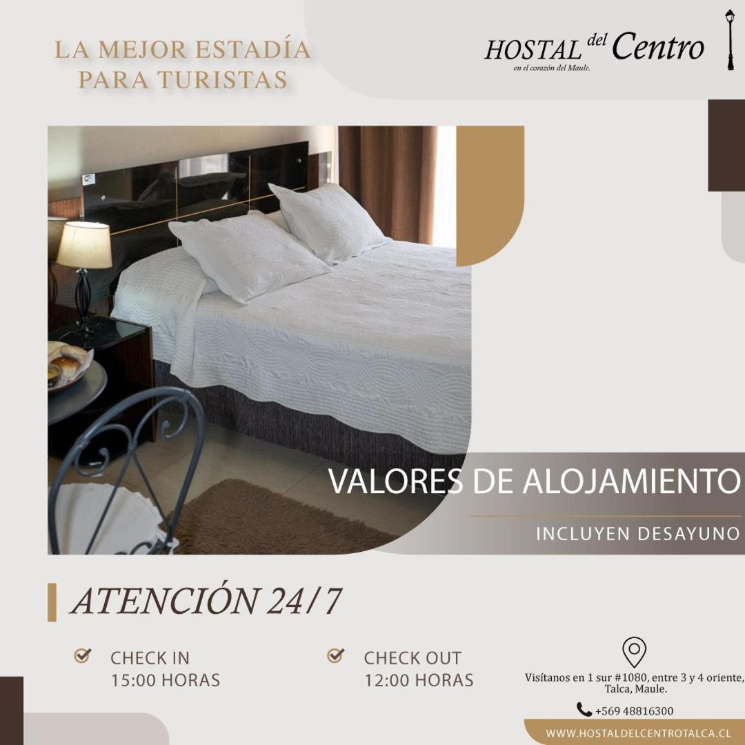 Hostal Del Centro Talca Talca  Kültér fotó